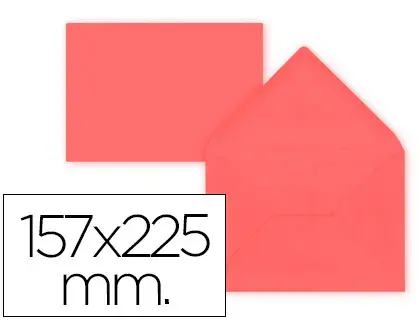 Imagen SOBRE ROJO 157X225 MM. 